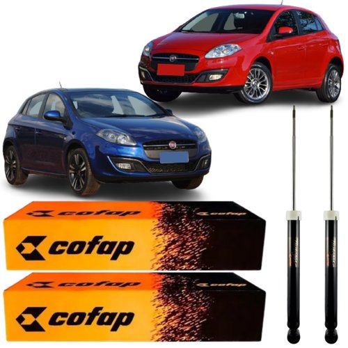 Par Amortecedor Traseiro Cofap Fiat Bravo 2010 A 2017