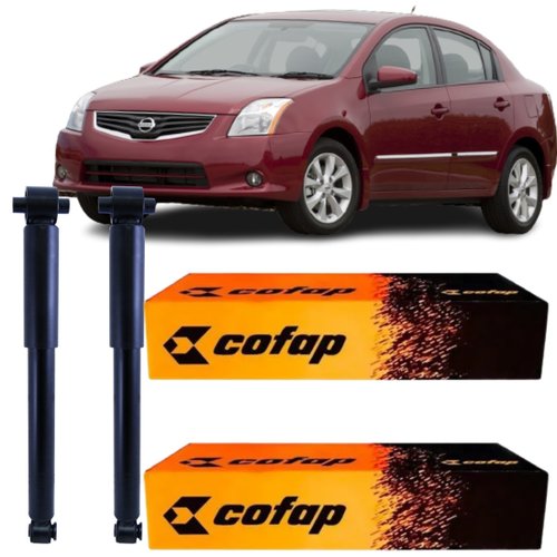 Par Amortecedor Traseiro Cofap Sentra 2.0 2007 A 2012