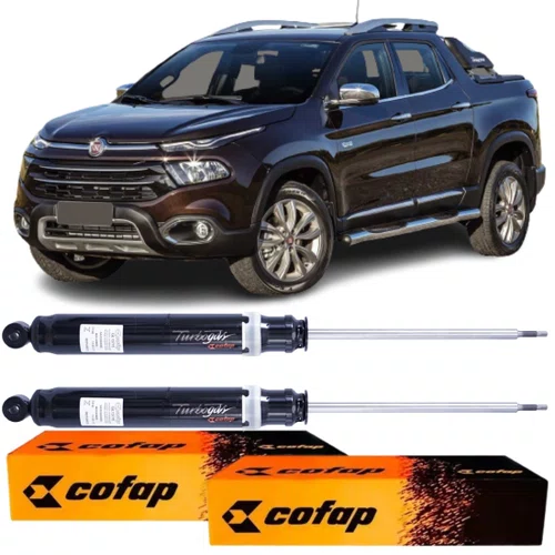 PAR AMORTECEDOR TRASEIRO COFAP TORO FLEX 19/... 1.8