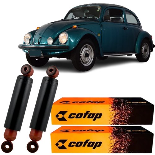 Par Amortecedor Traseiro Cofap Vw Fusca 1600 1991 1992