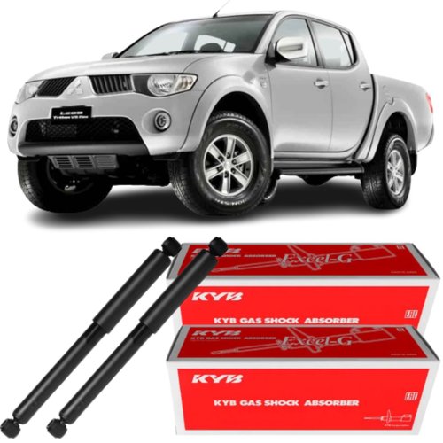 Par Amortecedor Traseiro Kayaba L200 Triton 2008 A 2020