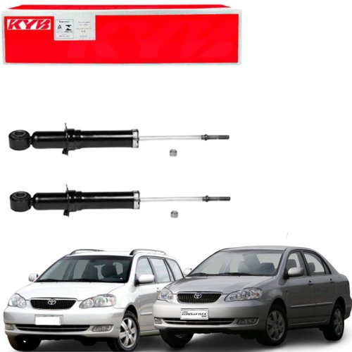 Par Amortecedor Traseiro Kyb Fielder 1.8 2007 2008