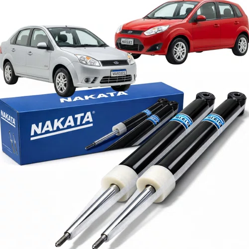 Par Amortecedor Traseiro Nakata Ford Fiesta 1.0 1.6