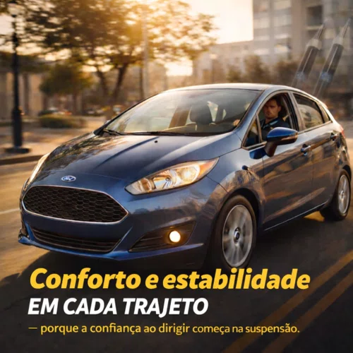 Par Amortecedor Traseiro Nakata Ford Fiesta 1.0 1.6