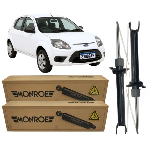 Par Amortecedor Traseiro Original Monroe Para Ford Ka