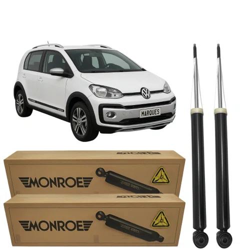 Par Amortecedor Traseiro Original Monroe Para Up E Cross Up