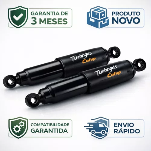 Par Amortecedor Traseiro Strada 1998 1999 2000 2001 Até 2025