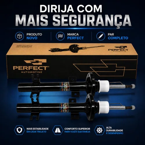 Par Amortecedores Dianteiro Ford Fiesta 2003 Á 2014