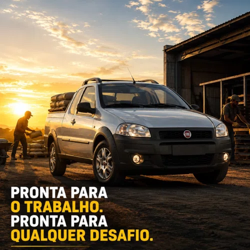 Par De Amortecedor Dianteiro Fiat Strada De 2001 Até 2020