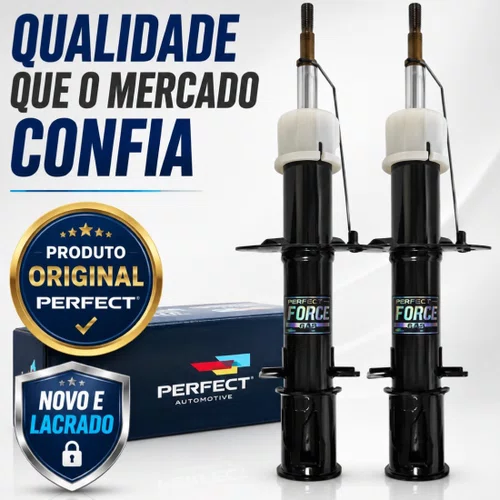 Par De Amortecedor Dianteiro Fiat Strada De 2001 Até 2020