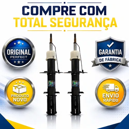 Par De Amortecedor Dianteiro Fiat Strada De 2001 Até 2020