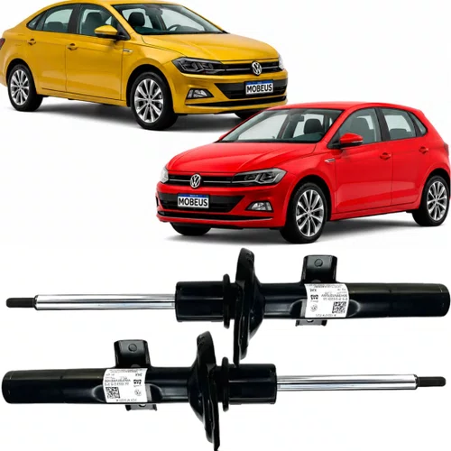 Par De Amortecedor Original Volkswagen Polo E Virtus 18 A 22