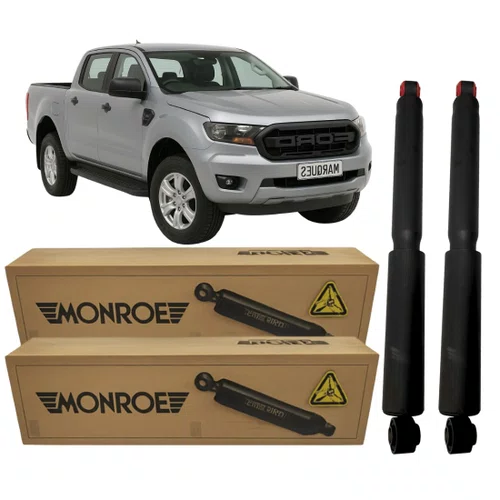 Par De Amortecedor Traseiro Monroe Para Ranger 2012 A 2023