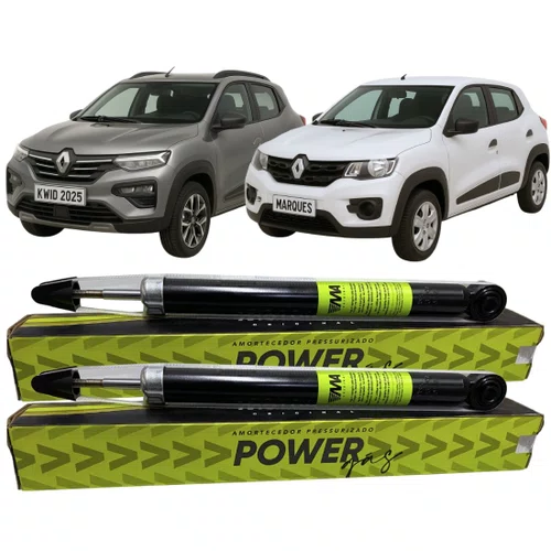 Par De Amortecedor Traseiro Motoraço Para Kwid 2017 A 2025