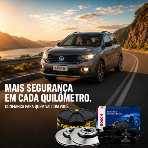 Par De Disco E Pastilha Freio Dianteiro Nivus Virtus 1.0 Tsi