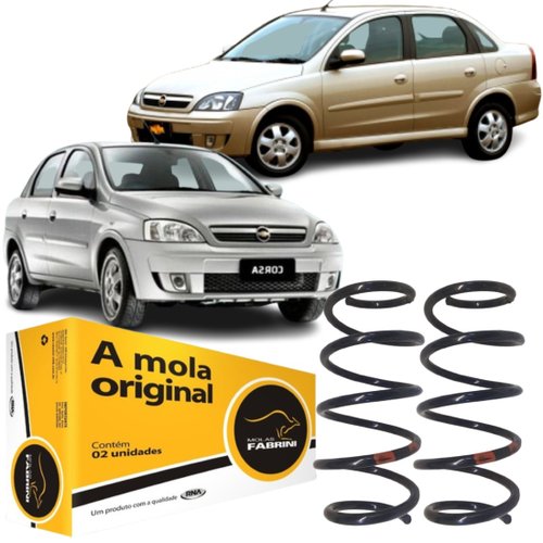 Par De Mola Suspensão Dianteira Fabrini Corsa Com Ar 02 A 12 Par De Mola Suspensão Dianteira Fabrini Corsa Com Ar 02 A 12