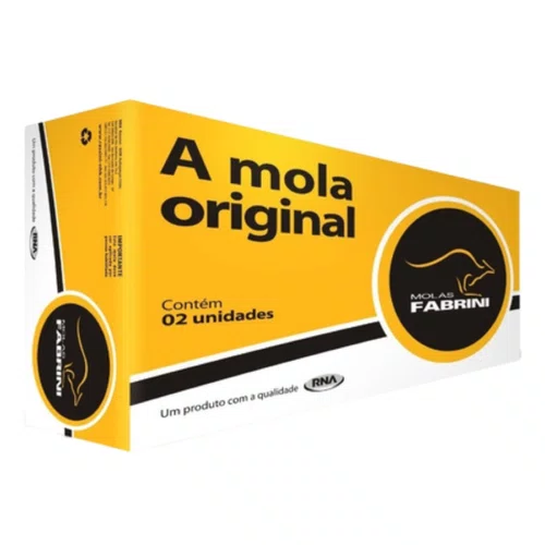 Par De Mola Suspensão Dianteira Fabrini Montana 2003 A 2010