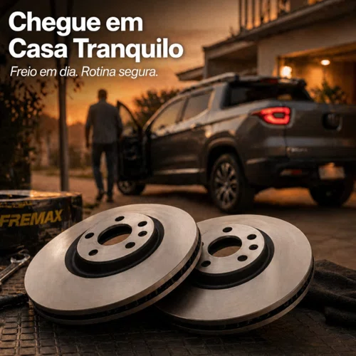 Par Disco De Freio Dianteiro Toro 1.8 2016 2017 2018 2019