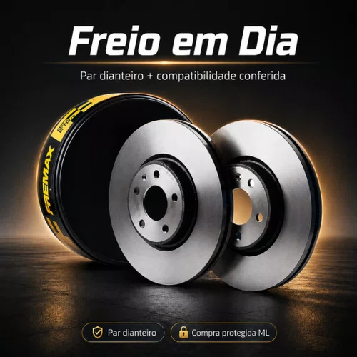 Par Disco De Freio Dianteiro Toro 1.8 2016 2017 2018 2019