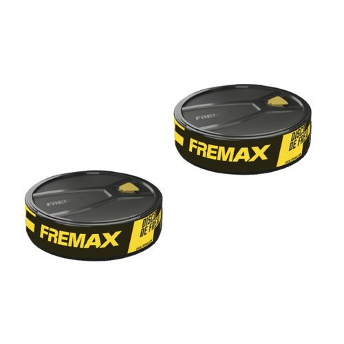 Par Disco De Freio Traseiro Fremax Dodge Ram 2003 A 2008