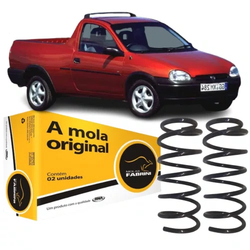 PAR MOLA SUSPENSAO DIANTEIRA PICK-UP CORSA