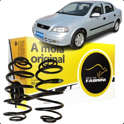 Par Mola Suspensão Traseira Gm Astra Vectra Gnv 1999 À 2011 