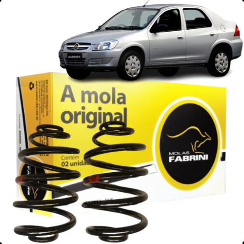 PAR MOLA SUSPENSAO TRASEIRA GNV CORSA PRISMA