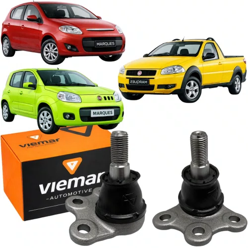 Par Pivô De Bandeja Dianteiro Fiat Palio Uno Strada Siena