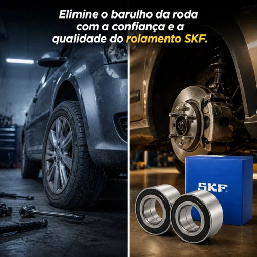 Par Rolamento De Roda Diant. Gol Saveiro G1 G2 G3 G4 G5 Skf