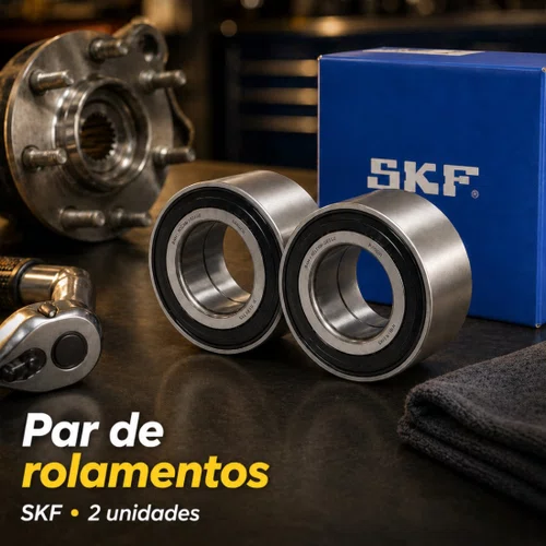 Par Rolamento De Roda Diant. Gol Saveiro G1 G2 G3 G4 G5 Skf