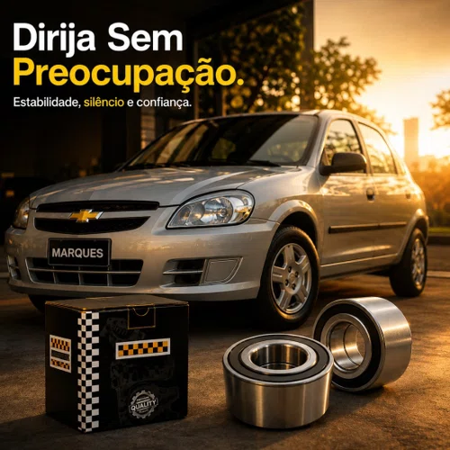Par Rolamento Roda Dianteiro Corsa Classic Celta Prisma