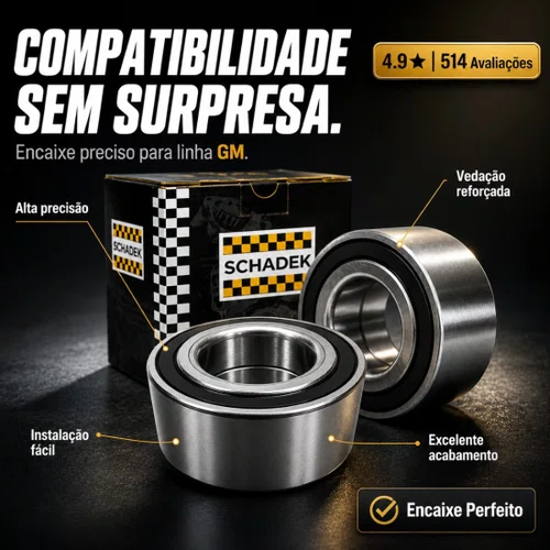 Par Rolamento Roda Dianteiro Corsa Classic Celta Prisma