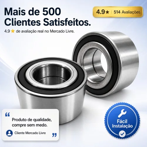 Par Rolamento Roda Dianteiro Corsa Classic Celta Prisma