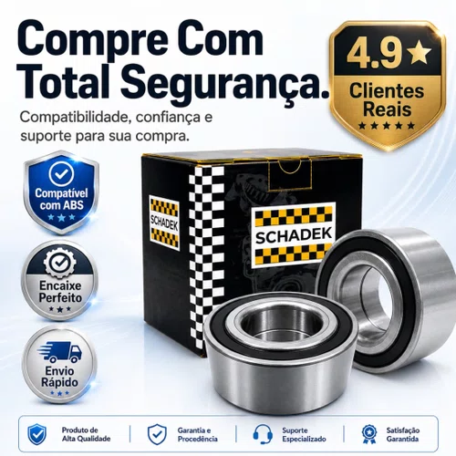 Par Rolamento Roda Dianteiro Corsa Classic Celta Prisma