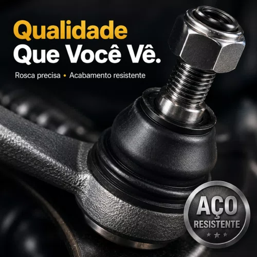 Par Terminal De Direção Fiorino Siena Mobi Palio Uno Strada