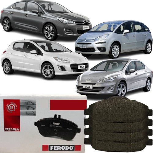 Pastilha De Freio Cerâmica Dianteira Ferodo Hqf-2298c