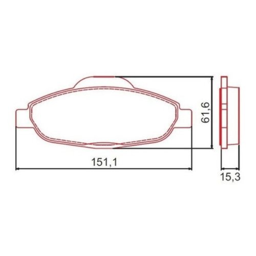 Pastilha De Freio Cerâmica Dianteira Ferodo Hqf-2298c