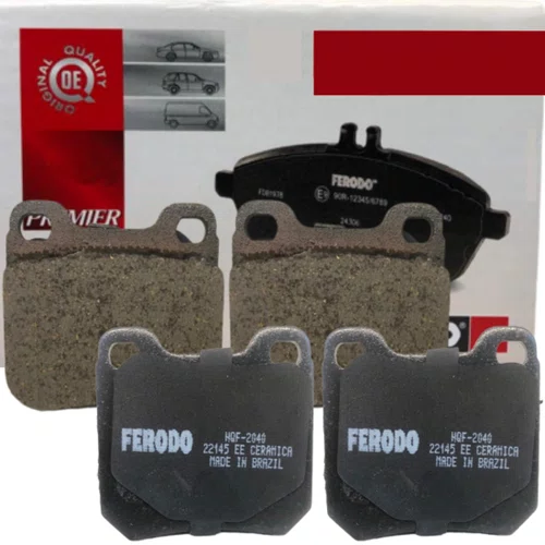 Pastilha De Freio Dianteira Cerâmica Ferodo Hqf-2040c
