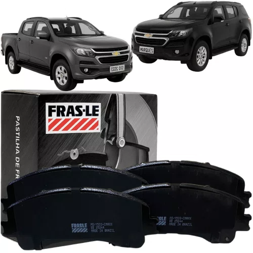 Pastilha De Freio Dianteira Cerâmica Ferodo S10 Trailblazer