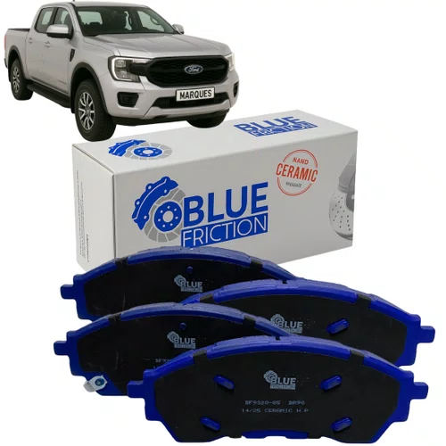 Pastilha De Freio Dianteira De Cerâmica Blue Friction Ranger