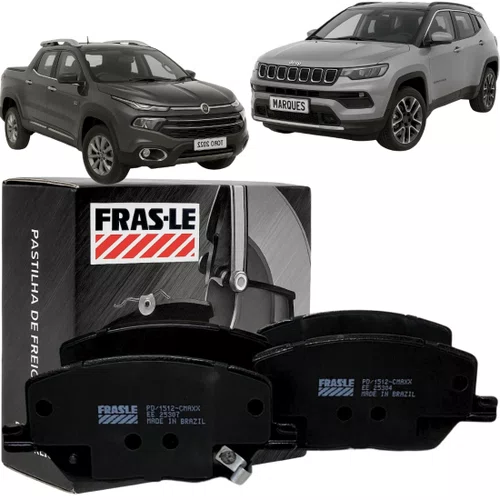 Pastilha De Freio Dianteiro Cerâmica Fastback Toro Renegade 