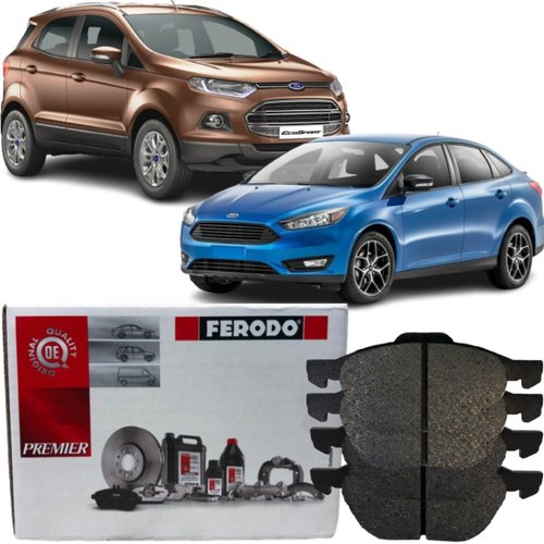 Pastilha De Freio Dianteiro Cerâmica Ferodo Ecosport Focus