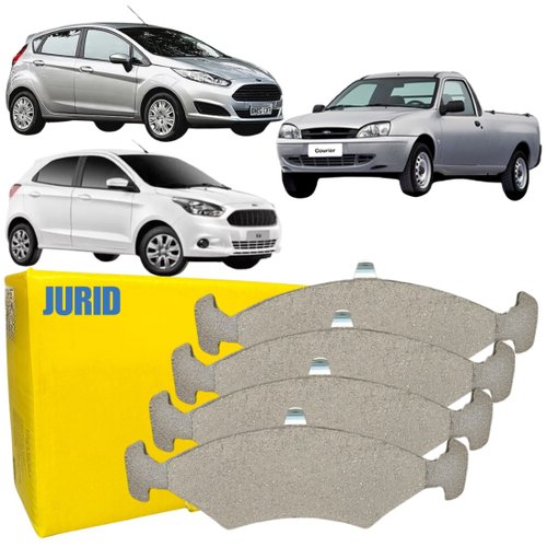 Pastilha De Freio Dianteiro Jurid Ford Ka Fiesta Courier