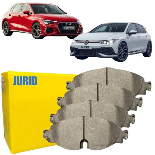 Pastilha De Freio Dianteiro Jurid Golf Tiguan Passat Audi A3