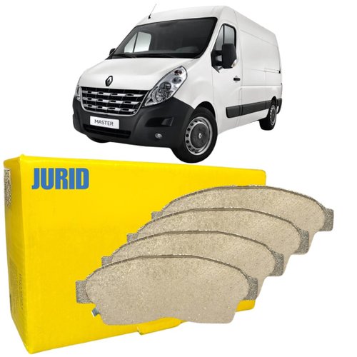 Pastilha De Freio Dianteiro Jurid Hqj2317a Renault Master