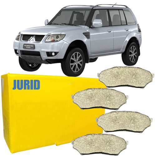  Pastilha De Freio Dianteiro Jurid Pajero Tr4 2002 A 2015