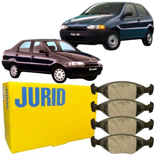 Pastilha De Freio Dianteiro Jurid Palio Siena 1998 A 2009 Pastilha De Freio Dianteiro Jurid Palio Siena 1998 A 2009