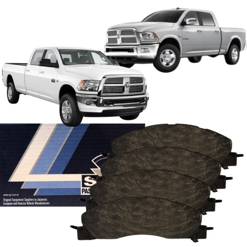 Pastilha De Freio Dianteiro S.y.l Dodge Ram 2500 5.9 6.7