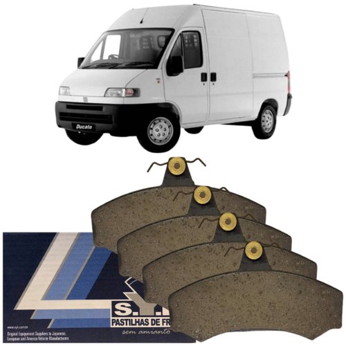 Pastilha De Freio Dianteiro S.y.l Fiat Ducato 1981 A 1993
