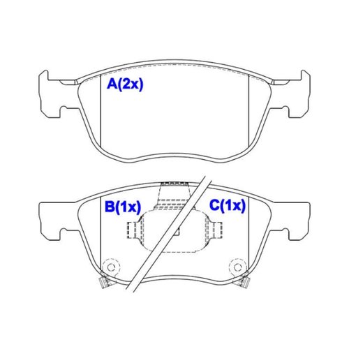 Pastilha De Freio Dianteiro S.y.l Honda Civic E Hr-v